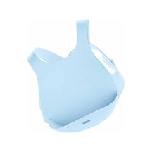 Oioi Silikon Mama Önlüğü Mineral Blue Açık Mavi