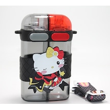 Zvnm Hello Kitty Figürlü Çift Bölmeli Pipetli Suluk Zcv12 Diğer