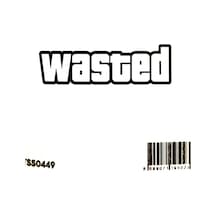 The Sticker Story Wasted Tss0449 Kişileştirme Stickerı - 2 Adet