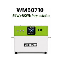 Or-tec Wm50710 5kw Taşınabilir Güç İstasyonu 8kwh Lityum Batarya
