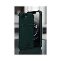 Apple İphone Uyumlu - 16e Kelvin Kartvizitli Silikon - Derin Mor