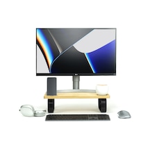 Monitor Yükseltici - Monitor Sehpası - Televizyon Standı - Kayın