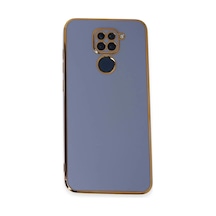 Xiaomi Redmi Note 9 Uyumlu Kılıf Volet Silikon - Mavi