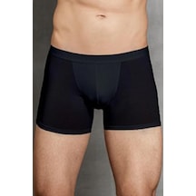 Doreanse Siyah Çok Ince Pamuk Erkek Boxer 1500 001