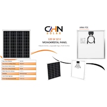 Chn120w-12v Güneş Paneli