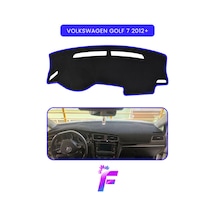 Volkswagen Golf 7 2012 2016 Torpido Örtüsü Güneşten, Isıdan, Çatlamadan Korur Tam Uyum C11 Mavi
