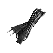 1.5 Metre C8 Teyp Işıldak Fişi Power Güç Kablosu Teyp Fişi 2X0.75