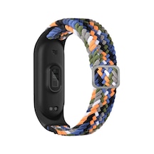 Xiaomi Mi Band 3 Uyumlu Krd-49 Örgü Nvth Kordon-denim