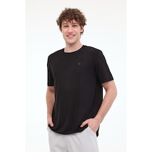 Lumberjack Ml Bambo 11bam01 5fx Siyah Erkek Kısa Kol T-shirt Siyah