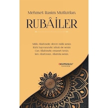 Mehmet Rasim Mutludan Rubailer - Mehmet Rasim Mutlu - Okumuşlar Yayıncılık