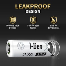 27a Pil 10'lu Paket 12v Mn27 Pil 27a / A27 / L828