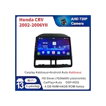 Honda-crv-2002-2006yıl Carplay 9inç 4/64gb Multimedya
