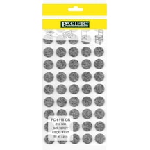 Pacıfıc Gri Yapışkanlı Keçe Ø 18mm