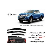 Mitsubishi L-200 Cam Rüzgarlığı Mugen Tip Sunplex 2016-