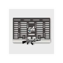 İllegal Gümüş Pleksi Motor Plakalığı - 778095745
