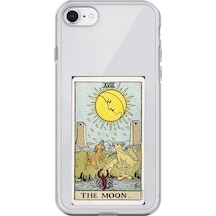 Apple Uyumlu iPhone 6s Şeffaf Kılıf The Moon Tasarımlı