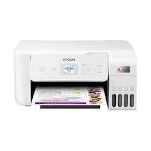 Epson EcoTank L3266 Wi-Fi + Tarayıcı + Fotokopi Renkli Çok Fonksiyonlu Mürekkep Püskürtmeli Yazıcı