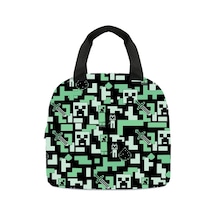 Maia Leon Minecraft Öğle Yemeği Çantası Açık Yeşil 920906 Açık Mavi