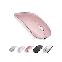 Bluetooth Fare, Macbook Pro İçin Kablosuz Fare, Dizüstü Bilgisayar Ve Pc Bilgisayar İçin Bluetooth Fare Gül Altını