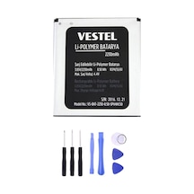 Vestel Uyumlu Venüs 5000 Vs-Bat-2230 Batarya Pil + Tamir Seti