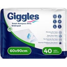 Giggles 60 x 90 Yatak Koruyucu Örtü 10'lu 4 Paket 40 Adet