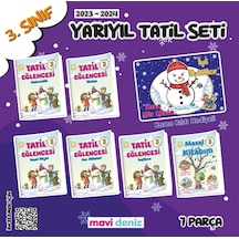 Mavi Deniz Yayınları 3. Sınıf Yarıyıl Tatil Eğlencesi 4 Kitap