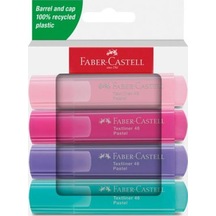 Faber-castell Fosforlu Kalem Pastel 4 Lü 46 Çok Renkli