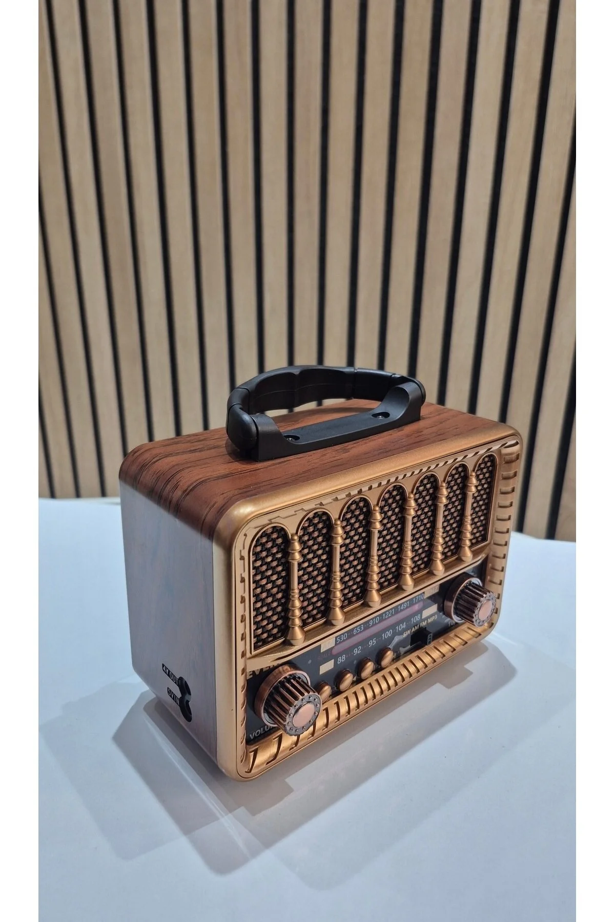 Rt-707 Nostajık Solar Enerjili Bluethoot Radyo Müzik Çalar Everton
