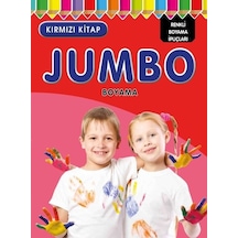 Jumbo Boyama - Kırmızı Kitap- Parıltı Yayınları