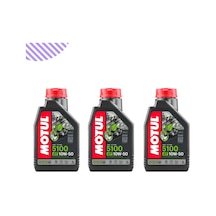 Motul 5100 10W-50 Motorsiklet Yağı 3 x 1 L