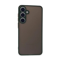 Galaxy S24 Kılıf Montreal Silikon Kapak - Yeşil
