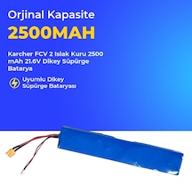 Karcher Fcv 2 Islak Kuru 2500 Mah 21.6v Dikey Süpürge Batarya