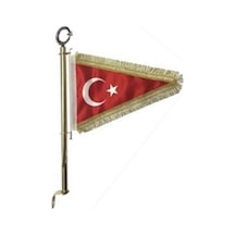 Motosiklet Makam Bayrak Flama