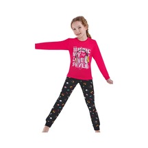 Ersoy 753u Kız Çocuk Uzun Kollu Pijama Takımı-fuşya Fuşya
