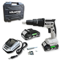 Volartan Delta VTD-4700 20V 2.0AH Kömürsüz Çift Akülü Alçıpan Vidalama