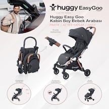 Huggy Easy Go Kabin Boy Otomatik Katlanır Bebek Arabası