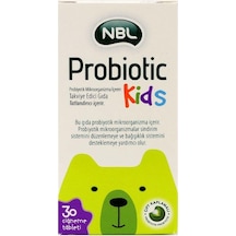 Nbl Probiotic Kids 30 Çiğneme Tableti