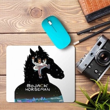 Bojack Horseman Siyah Mouse Pad Mousepad