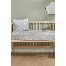 Karaca Home Bebek Cloudy Yastık Çarşaf Set Gri 200.22.11.0229