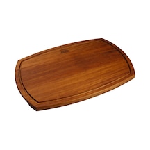 Dört Kenarı Oval Tahta 26x36cm