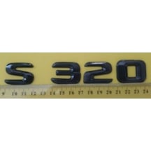 Mercedes Uyumlu Yazı S 320 Siyah