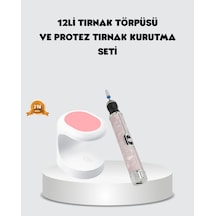 20.000 Rpm Tırnak Matkabı + Mini Led Oje Kurutma Cihazı Seti