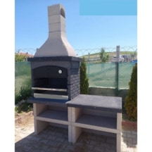 Mangal Barbekü 90 Lık Fırınlı Model