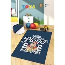 Football Team 80X120 Cm Çocuk Ve Bebek Halısı