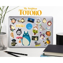 Komşum Totoro Sticker Seti Laptop Ajanda Notebook Tablet Telefon Defter Etiket Bullet Journal Diğer