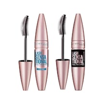 New York Lash Sensational Yelpaze Etkili Suya Dayanıklı Siyah Maskara & Lash Sensational Yelpaze Etkili Intense Black Çok Renkli
