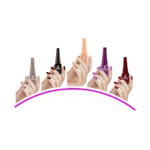 Tedar 5 Adet Keratinli Besleyici Oje 14 Ml Set4 Najmaddin Renkli