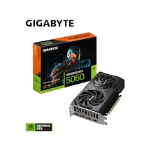 Gıgabyte Gv-n5060wf2max Ocv2-8gd, Rtx5060, Wındforce Max Ocv2, 8gb, Gddr7, 128bıt, 2 Fanlı, 1xhdmı, 3xdp, Gamıng Ekran Kartı