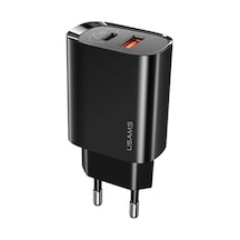 Usams Apple iPhone Uyumlu 20w Qc3.0 + Pd3.0 Hızlı Şarj Başlık Us-cc121 T35- 5775 1