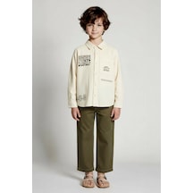 Xo Kids Erkek Çocuk 2li Kombin Takmı 8-14 Yaş Set0441 Haki